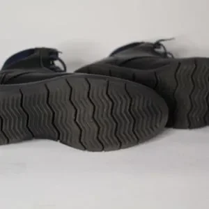 Calvin Klein mens black boot with blue trim. Calvin Klein | Shoes | Calvin Klein Mens Black Boot With  main image 2
